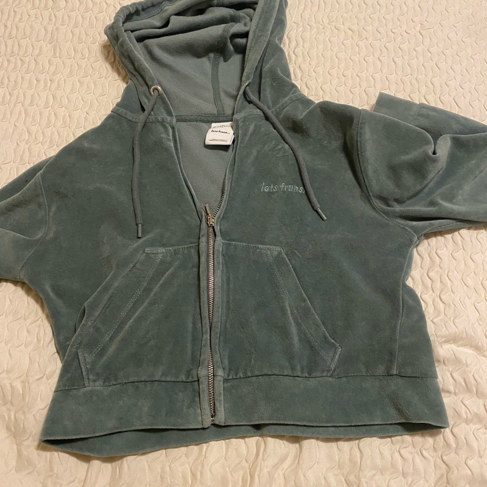 iets frans green velour tracksuit - Picture 4 of 4